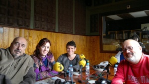 La Compañía de Teatro Cómico Español de Julio Tejela nos habló de su obra `Este cura´