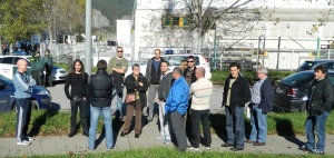 Grupos de trabajadores frente a Insago