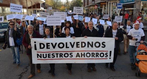 Un momento de la manifestación
