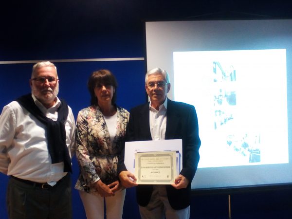 Consejero, alcaldesa y premiado.