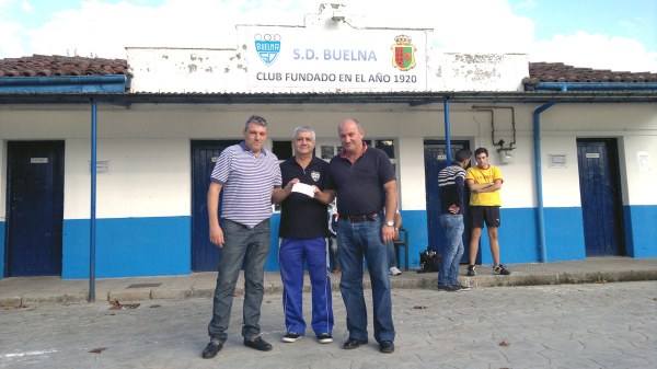 Eduardo Vela, Fernando Sánchez Gimeno y Luis Alberto Pérez.