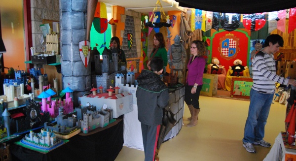 Exposición de castillos en el Pereda