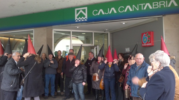 Concentración de afectados en la Caja