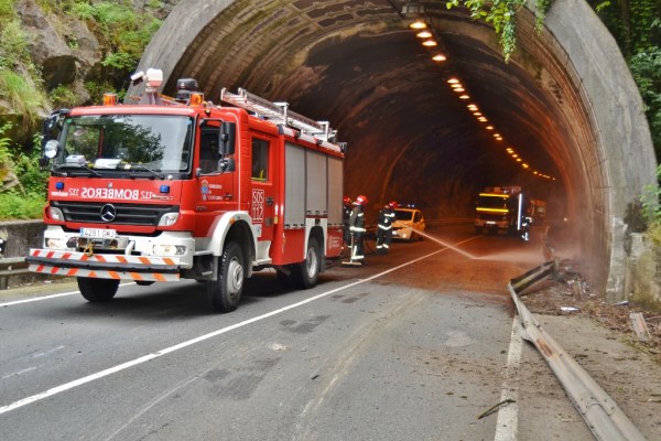 El túnel de Las Caldas será uno de los que se mejoren