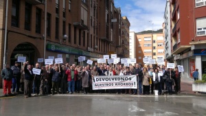 Concentración de afectados en la Caja