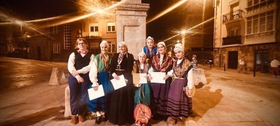 La Escuela de Folclore de la Peña Rebujas se lleva tres diplomas en Campoo