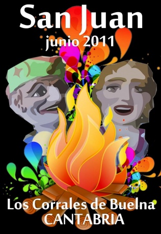Todo definido en el programa de fiestas de San Juan. Colección de carteles.