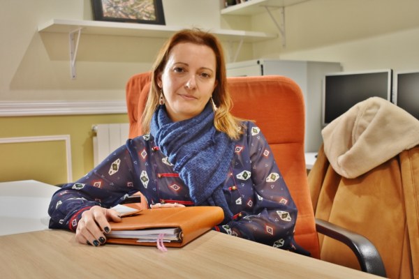 Esther Mendiguchía, responsable del área de Juventud