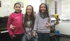 Noive, Amanda y Victoria.