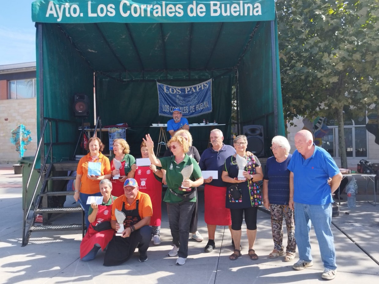 Premiados en el concurso.