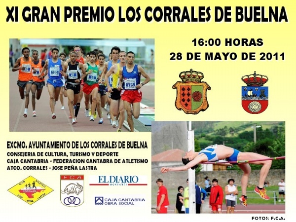Este sábado 28, Gran Premio de Atletismo. 