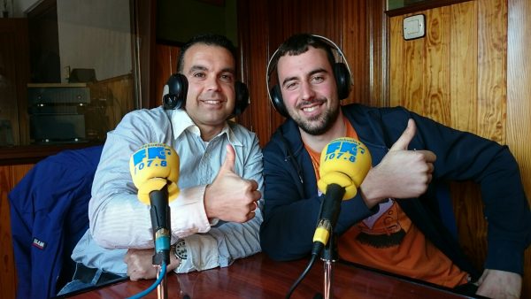 Ricardo Martíez de LXLV  y Cristian Lavid de La Vid y el Olivo