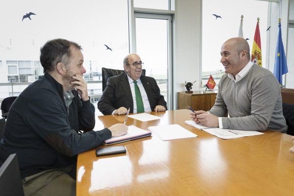 Entrevista entre Agustín Molleda y Jesús Oria