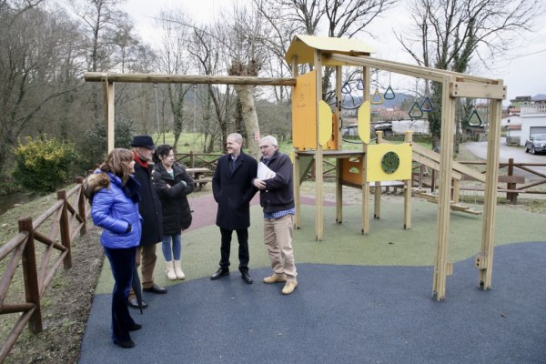 Inauguración del parque de Sovilla