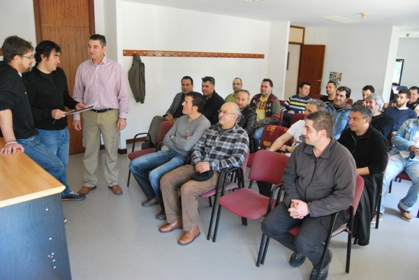 Asamblea de CCOO previa  a las elecciones del miércoles 8 de mayo