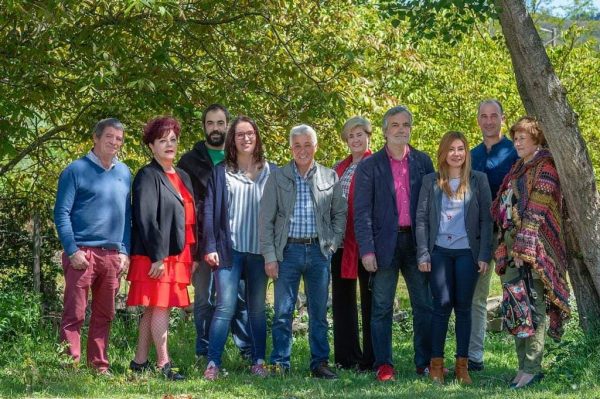 Candidatura del PSOE en Arenas de Iguña encabezada por Pepe Guerrero