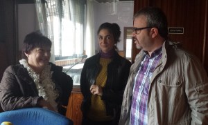 Justi Echeberría, Anabel Díez y Carlos Troyano