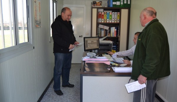 Interior de la nueva oficina.