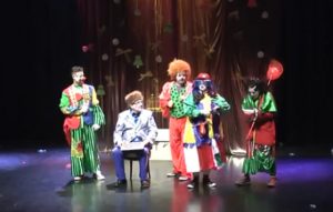 Gala de Infantil de Navidad. Payasos en Pepitoria