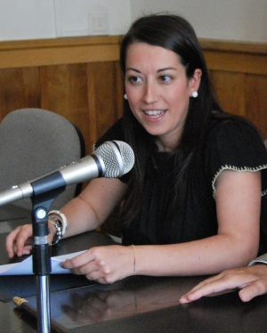 La concejala María Añívarro