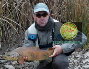 Jornada de pesca con A-Mosca Cantabria.