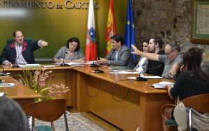 La sesión fue muy tensa