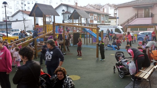 Parque de la plaza de Almudena Ruiz.