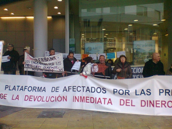 Concentración en Torrelavega