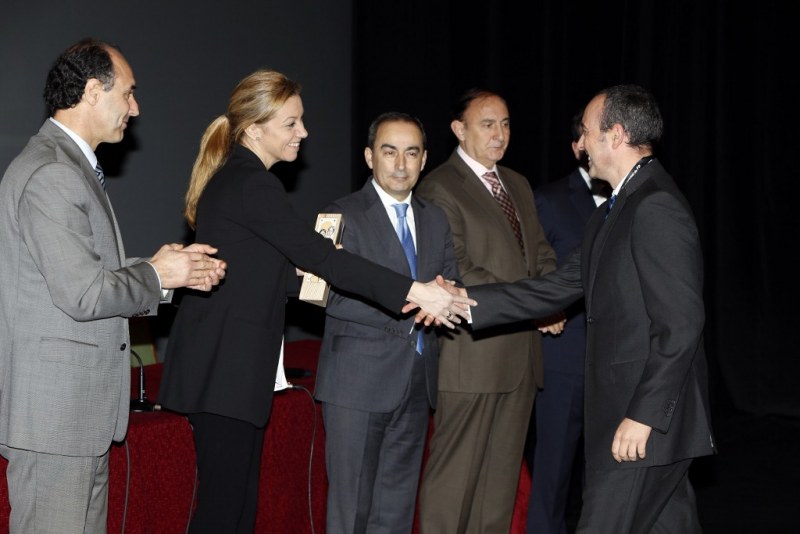 Entrega de premios en el Congreso de Formación Profesional