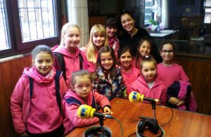 Las más jóvenes de BodyDance vinieron a la radio