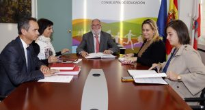 Reunión entre representantes de la Consejería y Ayuntamiento