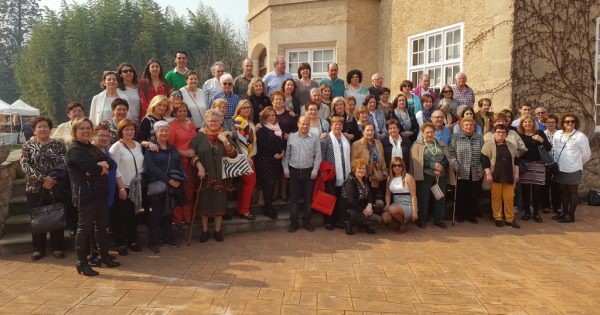 Participantes en la conmemoración