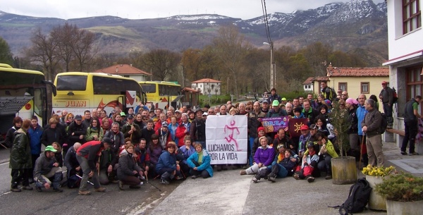 Tercera etapa de montaña de la ruta Luchamos por la Vida