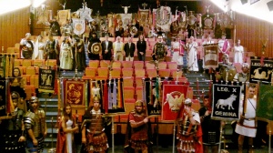 Despliegue de fuerzas romanas y cántabras