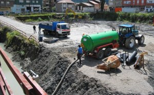 El relleno de La Lo paralizado por falta de pago