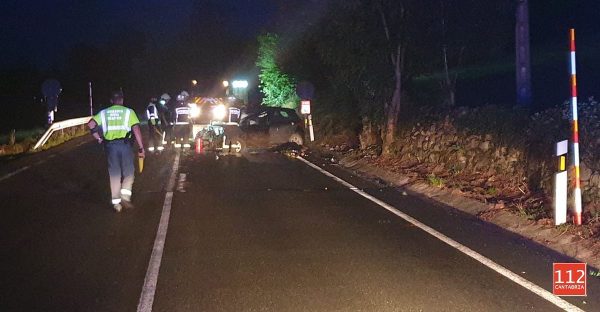 Accidente en Luena