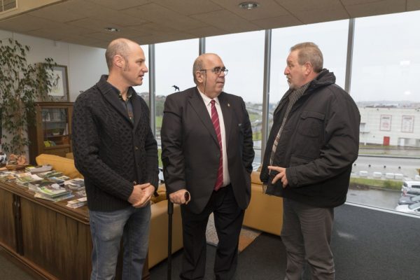 Encuentro de Oria con Pernía y González