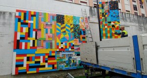 Momento de la colocación.