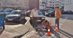 Alumbrado del aparcamiento del Teatro