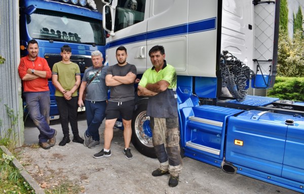 Ángel Castañeda, Manuel Gutiérrez, Tarco Martin Vasile, David Arriarán y Antonio Gutiérrez