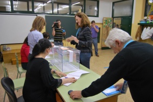 La participación es más baja que hace cuatro años