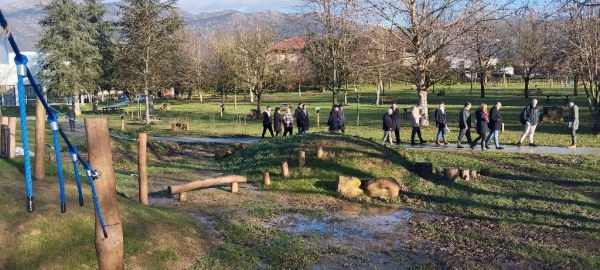 Renovado parque de Tarriba, en San Felices