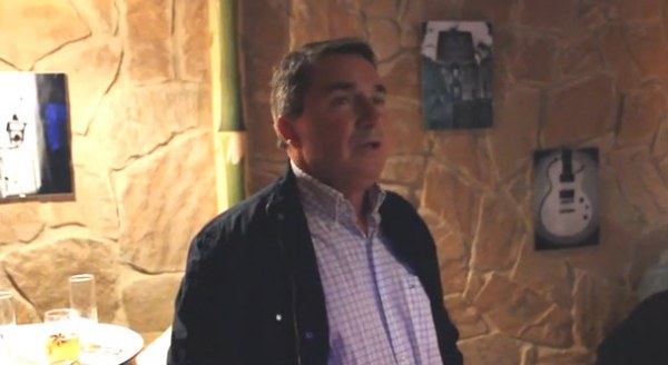 Lolo Ceballos canta `Valle de Buelna´