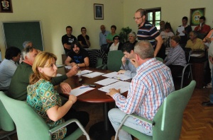 El último y tenso pleno en Anievas