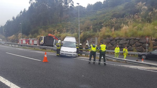 Accidente en la Autovía de la Meseta