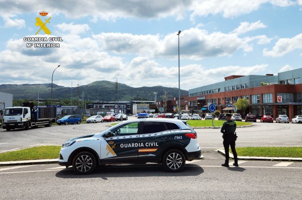 Imagen de las patrullas de vigilancia en polígonos industriales