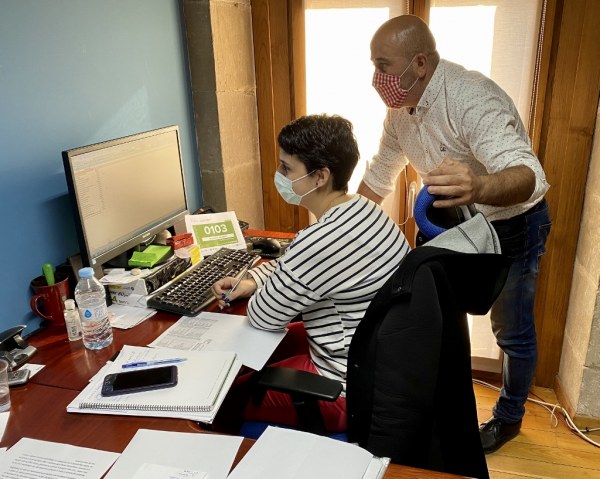 Lorena Cueto y Agustín Molleda