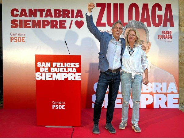 Esmeralda Martín y Pablo Zuloaga