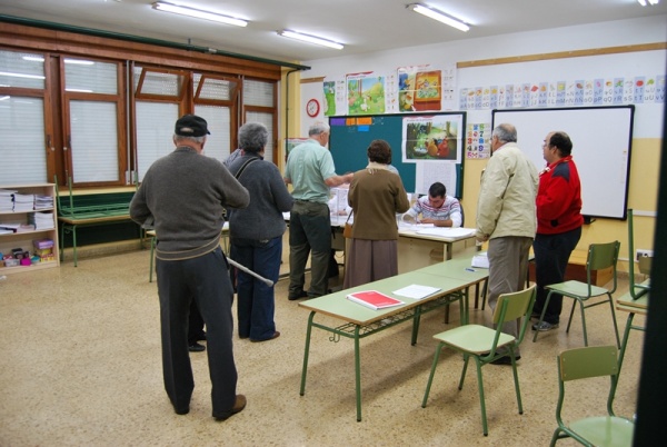 Normalidad en la apertura de las mesas electorales