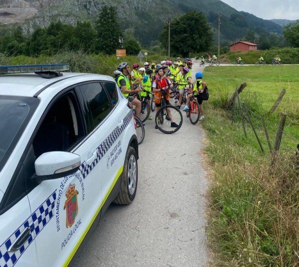 Salida en bicicleta por Los Corrales